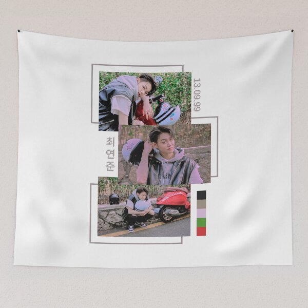 Item preview, TXT Yeonjun FREEZE Concept Collage designed and sold by sakurapalette.