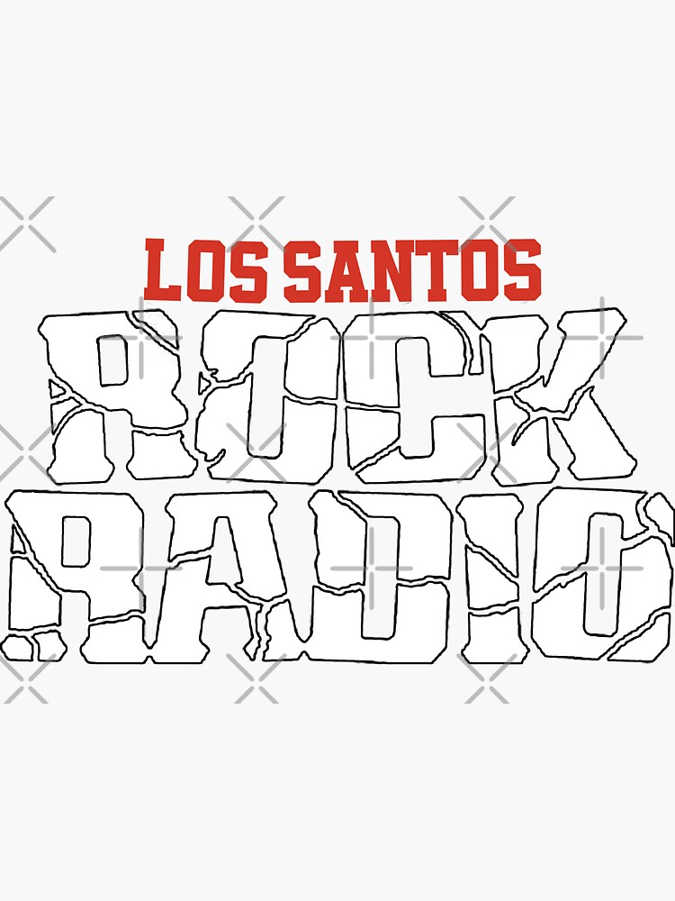 Radio Los Santos , Rock Radio Photographic Print for Sale by theDlab