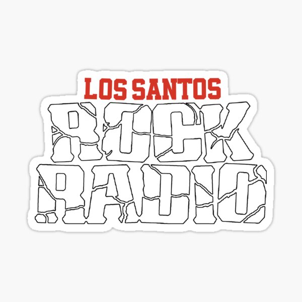 Radio Los Santos , Rock Radio Pin for Sale by theDlab