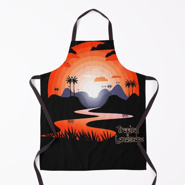 Item preview, tropical landscape designed and sold by ZionFashion.