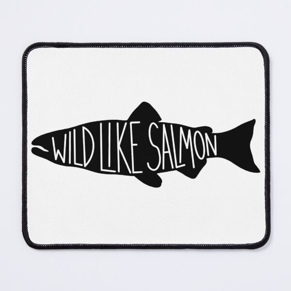 Item preview, Wild Like Salmon designed and sold by sarahschroeder.