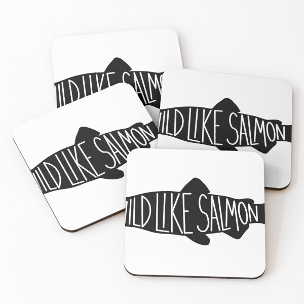 Item preview, Wild Like Salmon designed and sold by sarahschroeder.