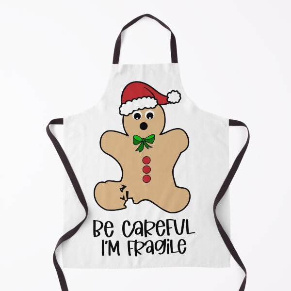 Item preview, Be Careful, I'm Fragile - Broken Gingerbread Man Funny Christmas designed and sold by purplevamp.