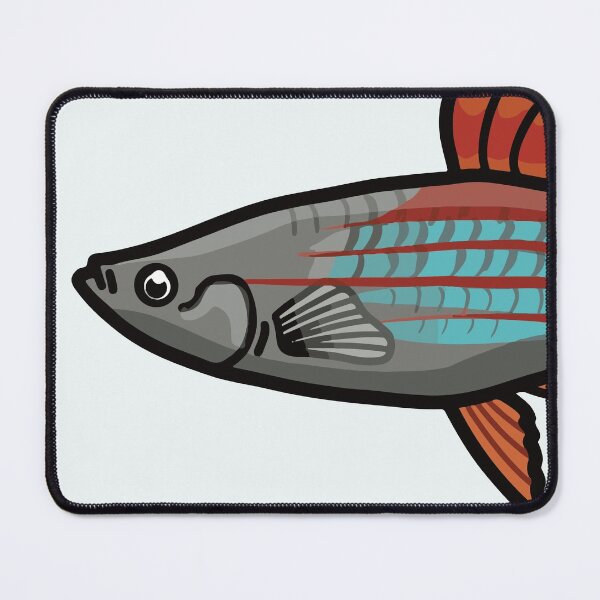 Item preview, Green swordtail, best fishkeeper gift, aquarium gift - aquadesk designed and sold by Aquadesk.