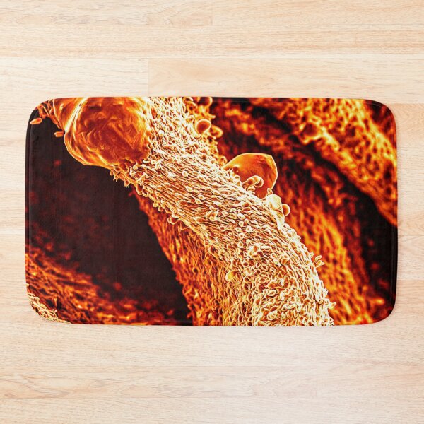 Item preview, Mushroom in SEM (orange) designed and sold by DiatomsATTACK.
