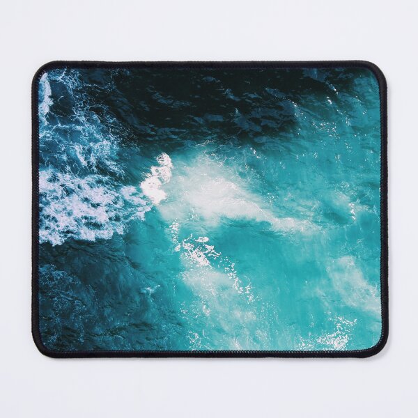 Item preview, Portuguese Blue Marble Ocean Waves in Sagres designed and sold by NelBo.