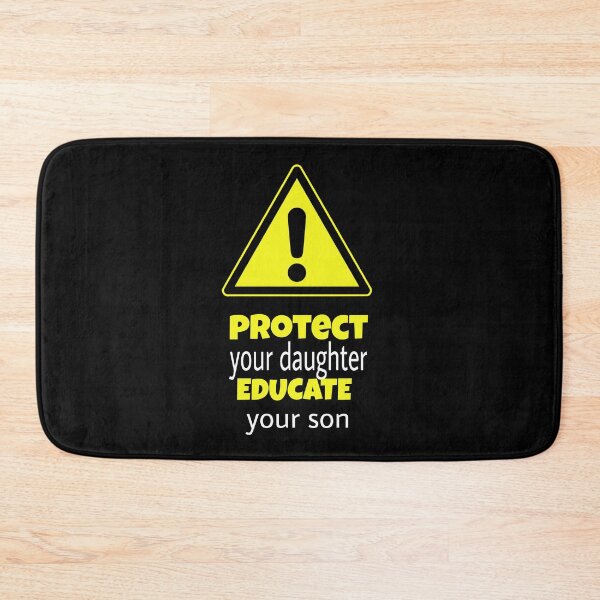 Item preview, Protect your daughter educate your son _ quote  designed and sold by Zshope.