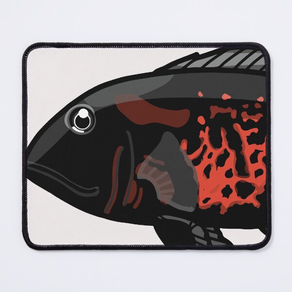 Item preview, Tiger Oscar, best fishkeeper gift, aquarium gift - aquadesk designed and sold by Aquadesk.