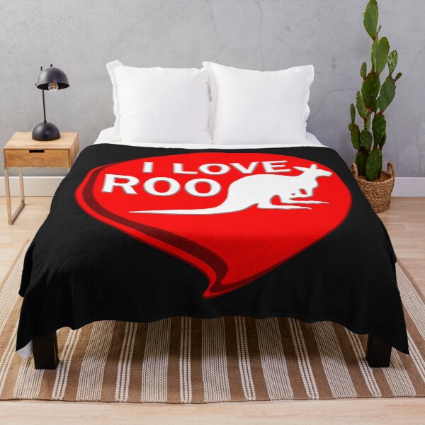 Item preview, red speech bubble with kangaroo, symbol of Australia designed and sold by vilma3000.