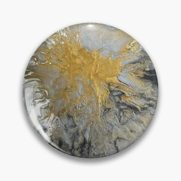 Item preview, Black Gold And White Explosion  designed and sold by MZNAYNAYSART.