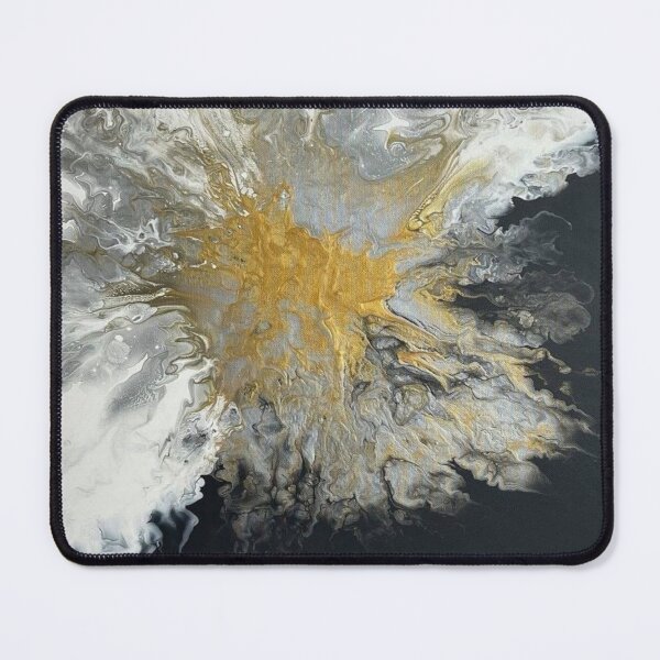 Item preview, Black Gold And White Explosion designed and sold by MZNAYNAYSART.