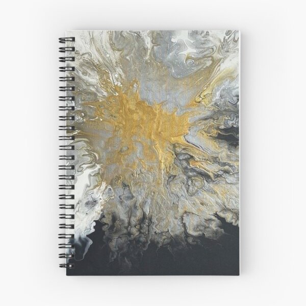Item preview, Black Gold And White Explosion  designed and sold by MZNAYNAYSART.