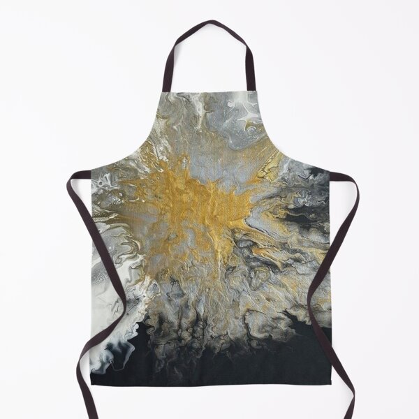 Item preview, Black Gold And White Explosion  designed and sold by MZNAYNAYSART.