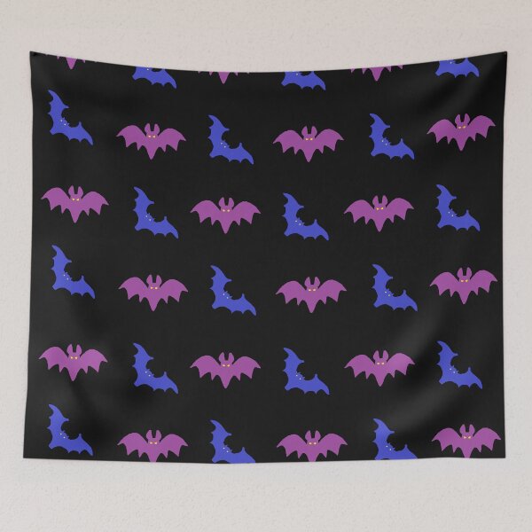 Item preview, Purple & Blue Bats designed and sold by rainestore.