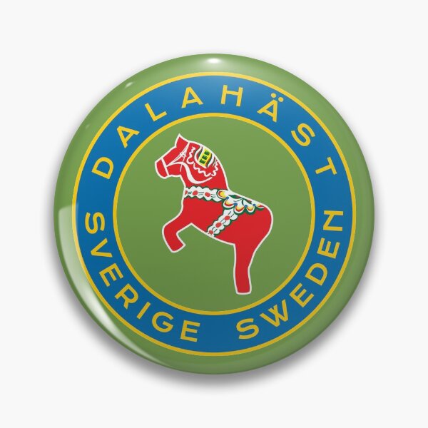 Item preview, Dalahäst - Dala horse - Sverige - Sweden designed and sold by knappidesign.