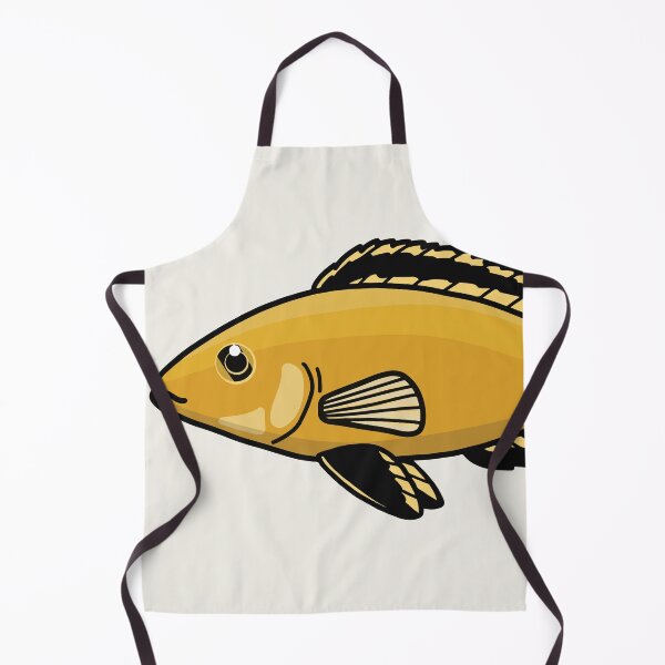 Item preview, Electric Yellow Cichlid, best fishkeeper gift, aquarium gift - aquadesk designed and sold by Aquadesk.