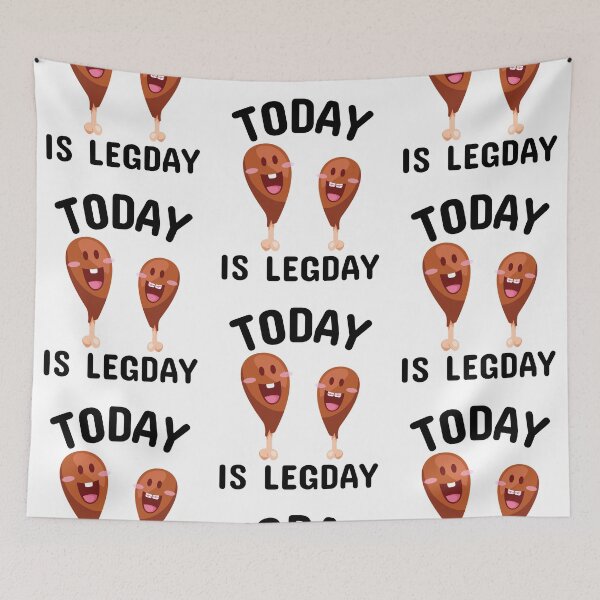 Item preview, TODAY IS LEGDAY THANKSGIVING designed and sold by tiemistico.
