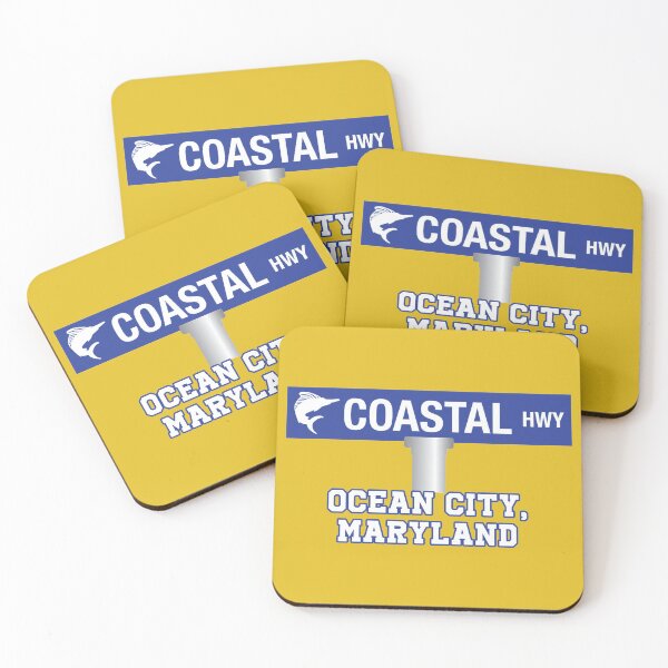 Item preview, Ocean City, MD Coastal Highway Sign designed and sold by TeeArcade84.