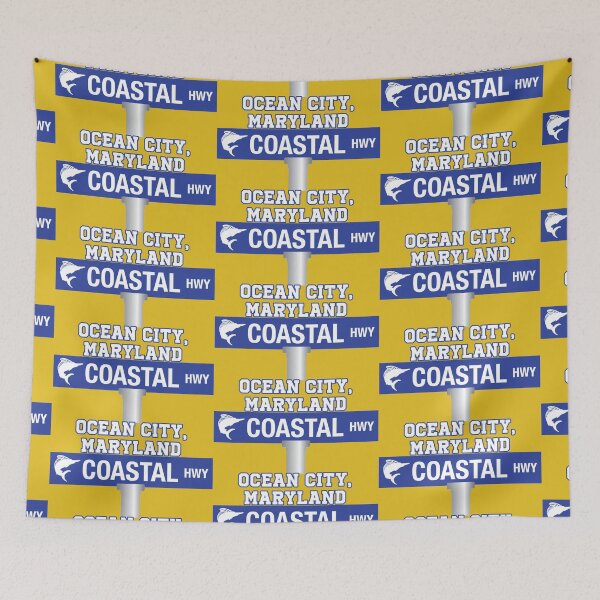 Item preview, Ocean City, MD Coastal Highway Sign designed and sold by TeeArcade84.
