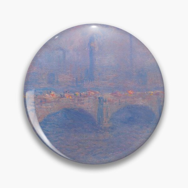 Item preview, Impressionist Painting Waterloo Bridge, Sunlight Effect (1903) by Claude Monet designed and sold by Designedbysm.