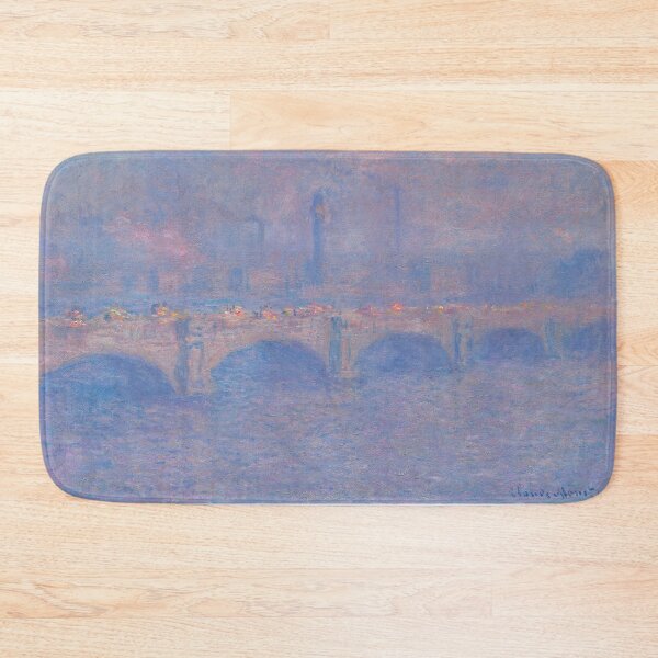 Item preview, Impressionist Painting Waterloo Bridge, Sunlight Effect (1903) by Claude Monet designed and sold by Designedbysm.