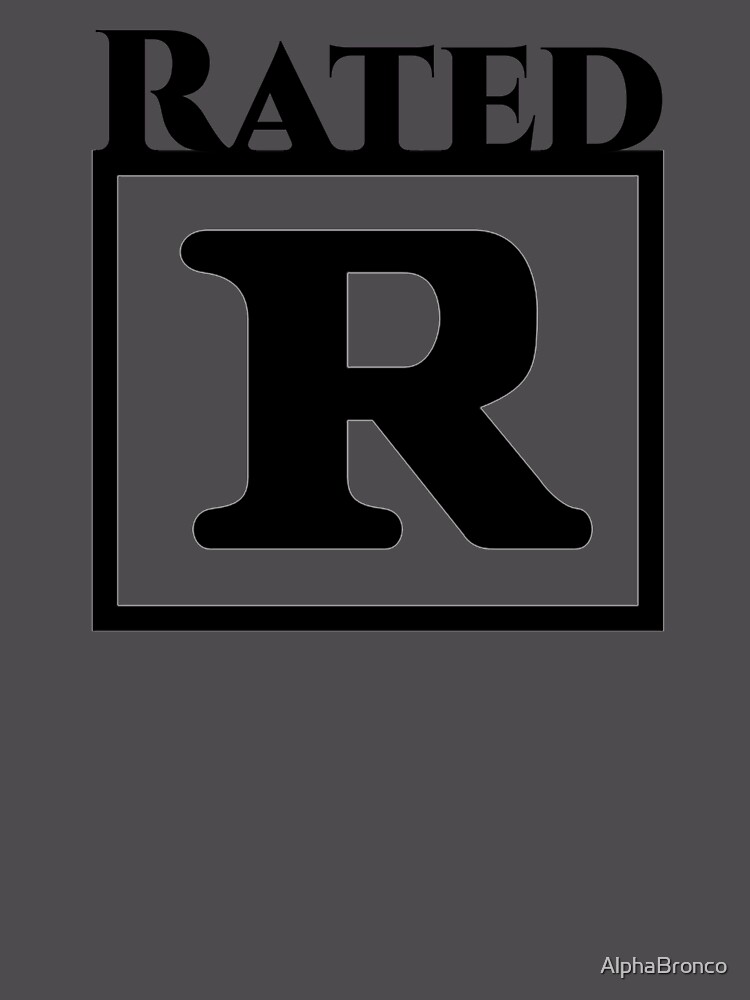 Thumbnail 6 of 6, Premium Oversized Sweatshirt, Rated R designed and sold by AlphaBronco.