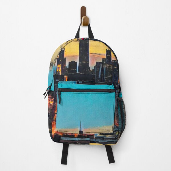 Artikelvorschau, Skyline von Chicago entworfen und verkauft von Sofia-Draws.