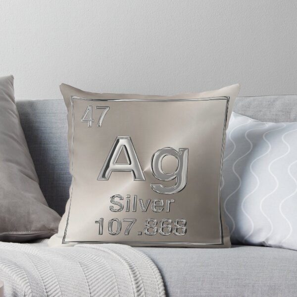Item preview, Periodic Table of Elements - Silver (Ag) designed and sold by Serge Averbukh Art Studio.