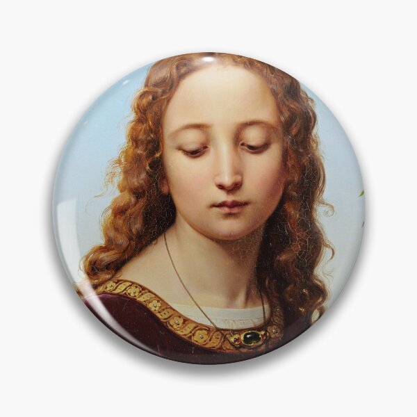 Item preview, Portrait of a Young Woman - Ernst Deger designed and sold by brushandframes.