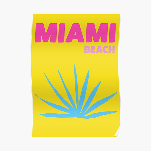 Miami Beach Poster