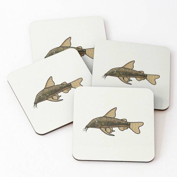 Item preview, Banded corydoras, best fishkeeper gift, aquarium gift - aquadesk designed and sold by Aquadesk.
