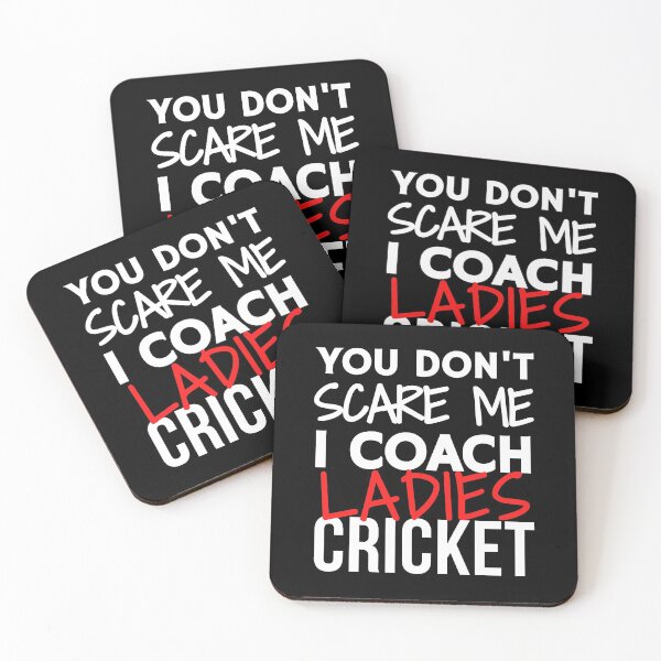 Item preview, You don't scare me I coach ladies cricket designed and sold by TheGreenGoat.