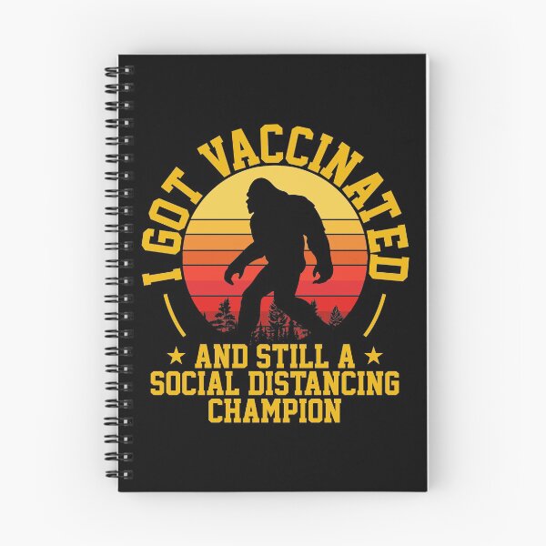Item preview, Funny Social Distancing Vaccination Bigfoot Sasquatch Quote designed and sold by thecooltable.