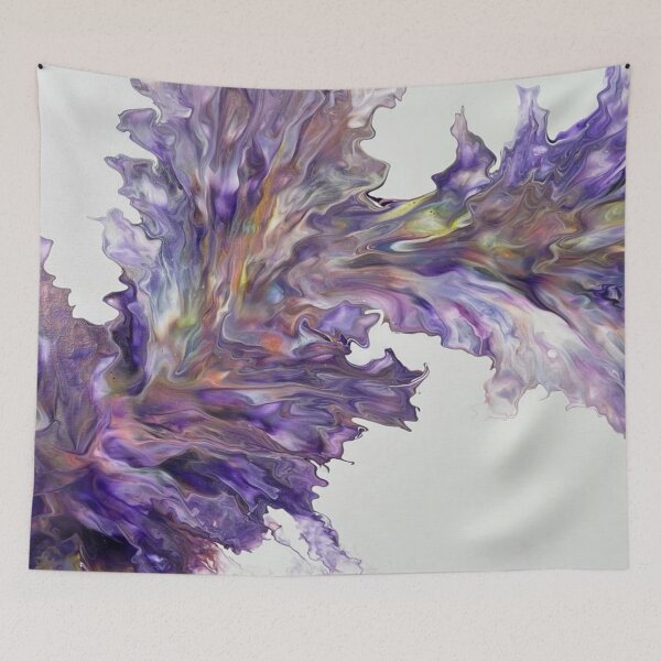 Item preview, Purple Wave Abstract designed and sold by MZNAYNAYSART.
