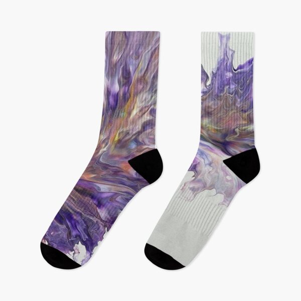 Item preview, Purple Wave Abstract designed and sold by MZNAYNAYSART.