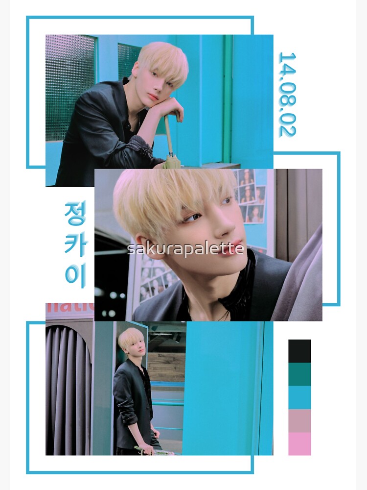 Thumbnail 3 von 3, Sticker, TXT Huening Kai FREEZE Konzeptcollage designt und verkauft von sakurapalette.