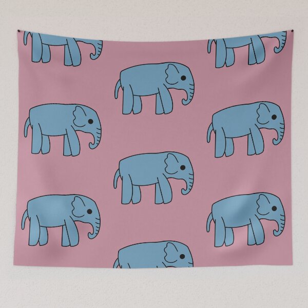 Item preview, Cute Kawaii Elephant designed and sold by KawaiiByDice.