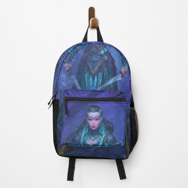 Item preview, Elf warrior at night in the fantasy forest designed and sold by brendanre.