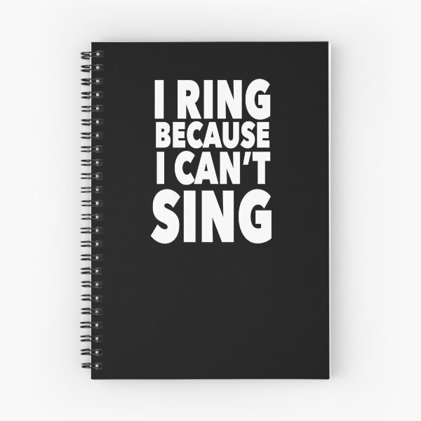 Item preview, I Ring Because I Can't Sing - Funny Handbell Choir Joke designed and sold by NadyaCC.