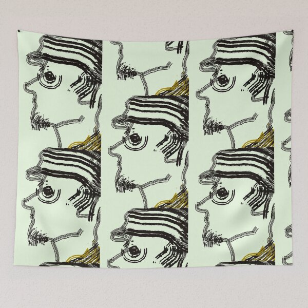 Item preview, Man in a Hat with a Goatee designed and sold by bonmots.