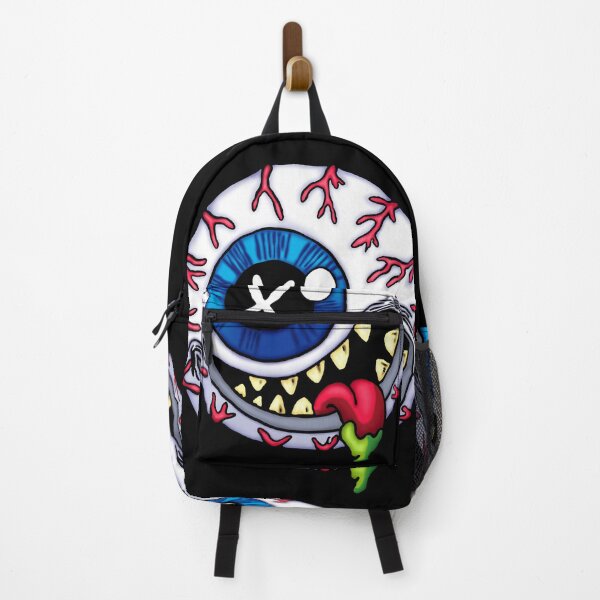 Item preview, Graffitti Skateboard Style Monster Eyeball With Teeth designed and sold by strawberryrawrr.