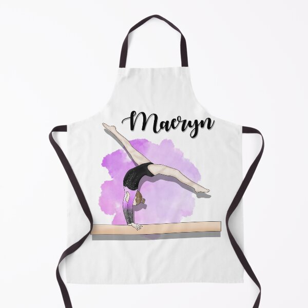 Item preview, Gymnastics Drawing for Maeryn! designed and sold by You2CartoonShop.