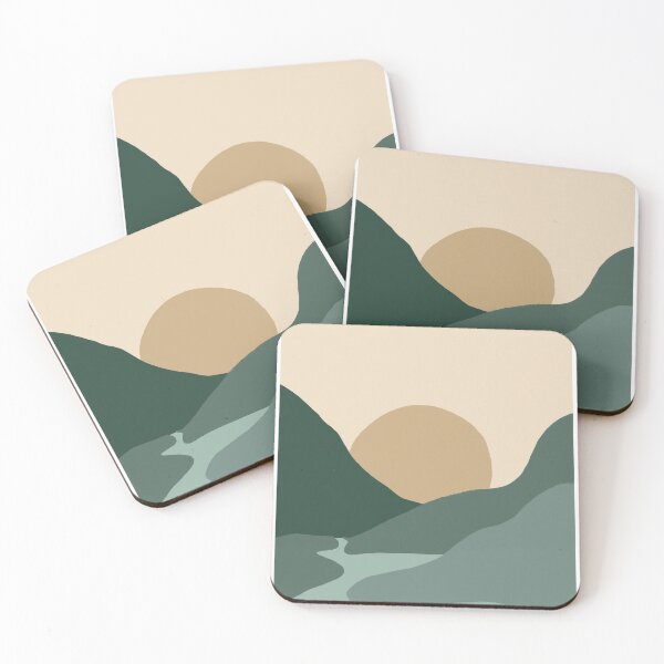 Item preview, Hills and Sun Nature Scene designed and sold by enverything.