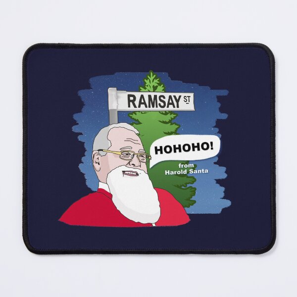 Item preview, Ramsay St Xmas - Harold Santa designed and sold by Vixetches.