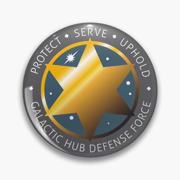Item preview, [GHDF] Galactic Hub Defense Force Emblem designed and sold by NMSGalacticHub.
