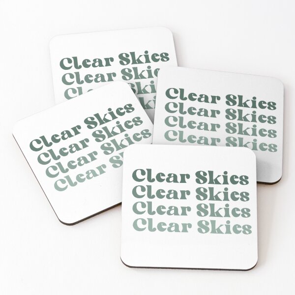 Item preview, Clear Skies Design in Green designed and sold by enverything.