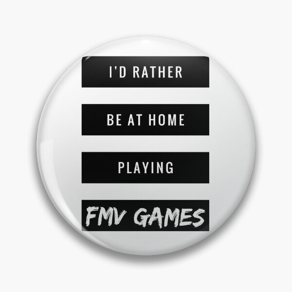 Item preview, Rather Be Home Playing FMV Games designed and sold by giftex.