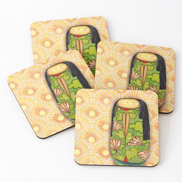 Item preview, Kokeshi  designed and sold by Elena Statham.
