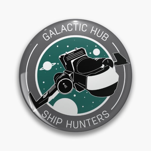 Item preview, [GHSH] Galactic Hub Ship Hunters Emblem designed and sold by NMSGalacticHub.