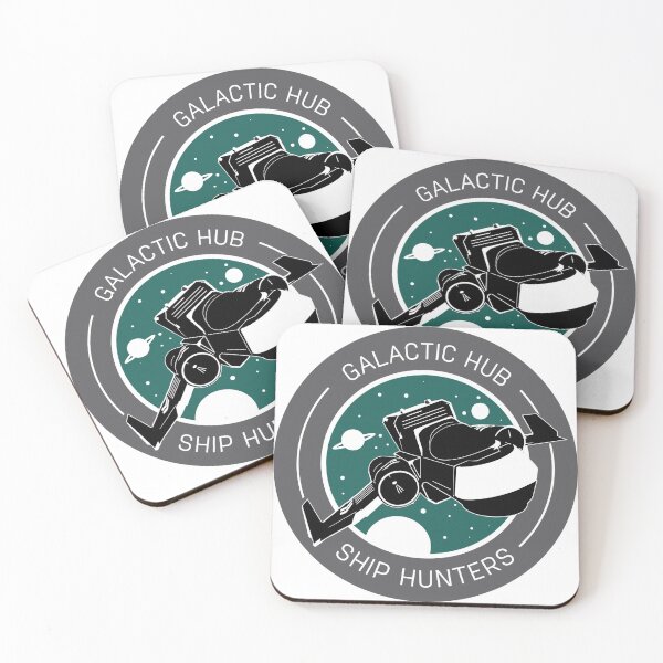 Item preview, [GHSH] Galactic Hub Ship Hunters Emblem designed and sold by NMSGalacticHub.